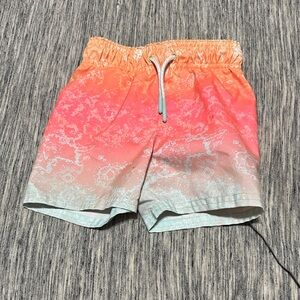 Cat & Jack Men's Shorts in Orange and White